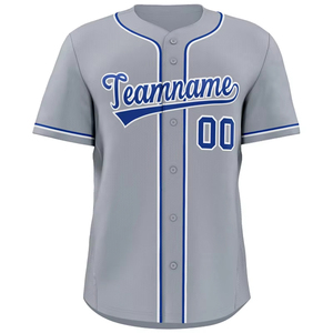 Camiseta de Béisbol Personalizada al por Mayor 2026, Transpirable, Azul, Poliéster/Algodón, Secado Rápido, Opción de Tallas Grandes, Precio al por Mayor, OEM - Product Image 3
