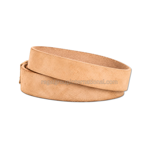 Wholesale Custom Tan Beige Genuine Suede Leather <b>Belt</b> for Men with <b>Silver</b> Alloy Pin <b>Buckle</b> Soft Roughout Texture Classic Casual - Product Image 2