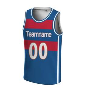 Maillots de basket respirants en sublimation avec bordures élastiques, maillot de basket léger en polyester personnalisé pour hommes - Product Image 2