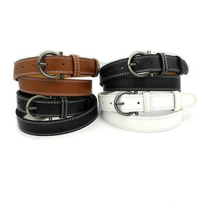 Cinturón Retro de Cuero PU para Mujer con Hebilla Redonda de Aleación Plateada, Artículo en Oferta para Jeans - Product Image 4