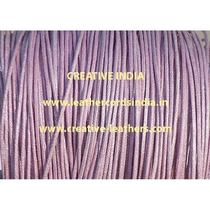 Gran oferta de cuerdas trenzadas de algodón pulido en colores metálicos para pulseras de joyería DIY y accesorios de joyería fina para manualidades - Product Image 3