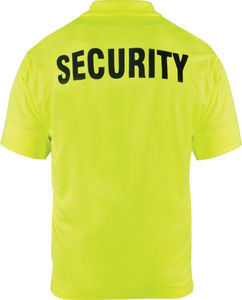 Camiseta Polo de Seguridad con Logotipo Personalizado de Verano OEM, 100% Poliéster, Corte Clásico, Camisetas Polo para Guardias de Seguridad, Ropa de Trabajo - Product Image 3