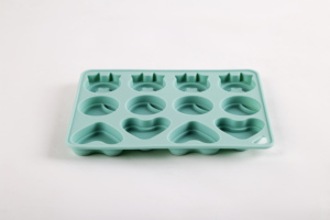 OEM Heart Shape <b>Silicone</b> Cake Mold 12-Cavity <b>Baking</b> Tray for Chocolate Jelly Soap & Cupcakes Food Grade Non-Stick - Product Image 5