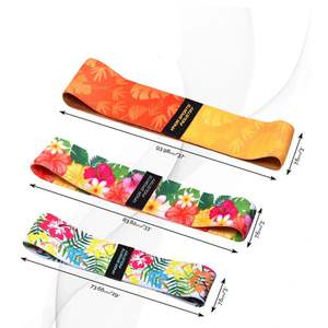 วงยางยืดออกกำลังกายสำหรับบริหารสะโพก ทำจากผ้าโพลีเอสเตอร์ สำหรับฝึกความแข็งแรง ทนทาน เหมาะสำหรับการออกกำลังกาย - Product Image 5