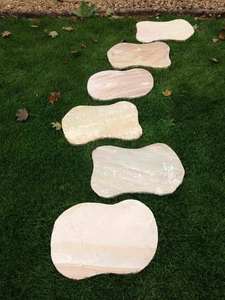 Escalones de Piedra Arenisca del Desierto de Alta Calidad con Superficie Cincelada, Diseño Moderno, Duraderos y Elegantes para Patios, Jardines, Caminos y Entradas - Product Image 3