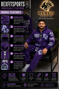 Ensemble de survêtement pour homme personnalisé, sweat à capuche zippé et pantalon de jogging, streetwear tendance, ensemble deux pièces imprimé graphique - Product Image 6