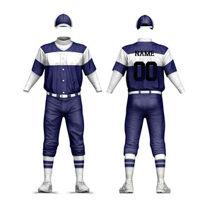 Uniformes de Béisbol y Sóftbol de Diseño Personalizado de Alta Gama, Conjuntos Completos de Camisetas y Pantalones de Béisbol, Corte Regular, Mangas Cortas - Product Image 6