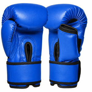 Gants de boxe SFANA GXB2 roses en PU à demi-doigts, gants d'entraînement MMA Sanda avec sangle de poignet réglable pour la gym et le combat - Product Image 2