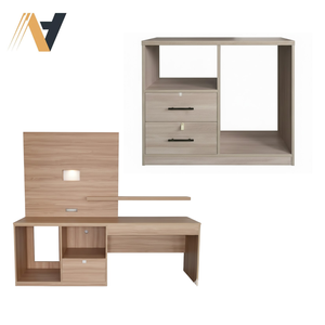 Juego de Muebles de Dormitorio de Hotel Tamaño Queen Duradero para Renovación de Habitaciones Comerciales y Programas de Mejora Estándar Quality Inn - Product Image 1