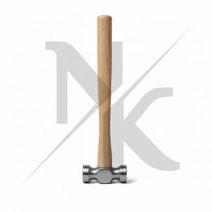 Martillo de forja de alta calidad con cara redondeada para estirar y dibujar, mango de madera, deja marcas suaves, productos ecuestres para caballos y herraduras. - Product Image 5