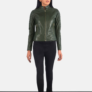 Branded Design Winter Wear 2026 <b>Long</b> Sleeved Women <b>Leather</b> <b>Jacket</b> Button Up Trendy Look Women <b>Leather</b> <b>Jacket</b> - Product Image 1