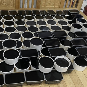 แป้งเจลลี่สีดำเนื้อเรียบเหมาะสำหรับการเสิร์ฟในร้านอาหารและขนมโฮมเมด - Product Image 5