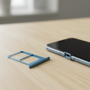 Vassoio per schede SIM e Micro SD Honor 10, slot in metallo blu per accessori per telefoni cellulari - Product Image 3