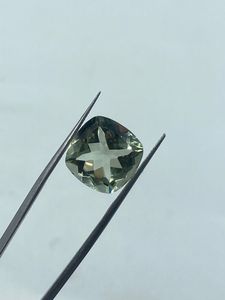Natural High Quality Green Amethyst Gemstone Loose Stone 10.26Carat 14MM Green <b>Colour</b> Jewelry Making - Product Image 5