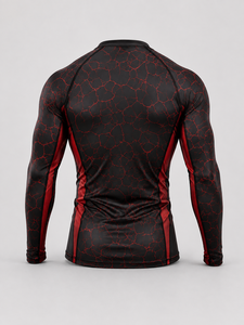 Camiseta de Manga Larga WEAVEON para Hombre, 180g, Spandex/Nylon, Transpirable, con Estampado Digital, Logotipo Frontal, Servicio OEM con Detección de Agujas - Product Image 2