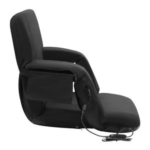 Sedia Reclinabile Pieghevole Portatile Imbottita con Riscaldamento a 3 Livelli, Supporto Lombare per Sedile da Stadio, Ampia Seduta per Gradinate con Doppio Riscaldamento - Product Image 1
