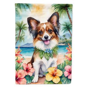 Papillon Luau, Bandera de jardín Multicolor, buzón decorativo, Bandera de patio, pancarta para ilustraciones de Patio y camas de flores, tamaño de jardín - Product Image 1