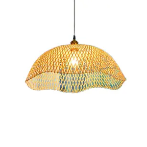 Wholesaler Bamboo Lampshade Eco-friendly Pendant Light Cheap Price Lampshade Made in Vietnam Supplier FBA Amazon