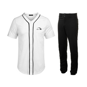 Uniforme de Béisbol de Poliéster de Alta Calidad, Transpirable y Cómodo, con Logotipo Personalizado para Equipos, Superventas - Product Image 1