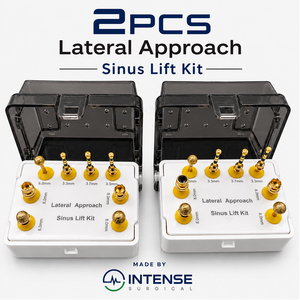 Kit de 2 Piezas para Levantamiento de Seno por Abordaje Lateral, Manual, de Acero Inoxidable, Instrumentos Quirúrgicos para Implantes Dentales, Certificado CE, Fabricante OEM - Product Image 1