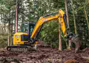 Precio de Fábrica, Nueva Excavadora Mini JCB 25Z-1 de 2.5 Toneladas, Giro de Cola Cero, Excavadora Compacta con Motor Kubota e Hidráulica Bosch - Product Image 5