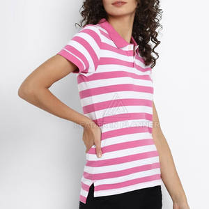 Chemises polo pour femmes de qualité supérieure, coupe ajustée, vente en gros, respirantes - Product Image 5