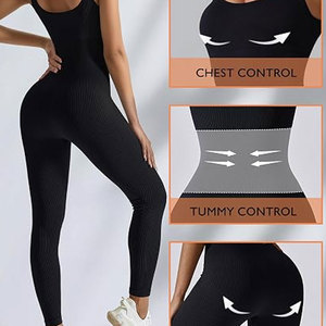 Combinaison de sport taille haute de haute qualité avec logo personnalisé, séchage rapide, excellent service, très tendance, prix raisonnable - Product Image 2