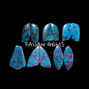 Piedra triturada de forma elegante de cianita rubí transparente de cristal Natural para Fengshui y colgante de joyería que hace piedras preciosas sueltas - Product Image 3