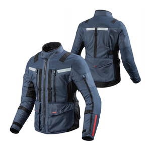 OEM Customized Unisex Adventure Touring Motorcycle <b>Jacket</b> Leather <b>Canvas</b> Waterproof Windproof Breathable Anti-UV - Product Image 6