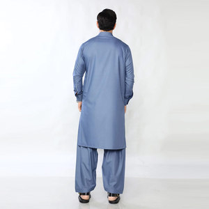 ชุดเสื้อผ้าชาลวาร์ คามีซ ผู้ชาย ราคาประหยัด ปี 2026 รับสั่งทำ ขายส่งจากโรงงานโดยตรง ผู้ผลิตชาวปากีสถาน ชุดมุสลิม ชาลวาร์ คามีซ แบบแบนด์กาลา - Product Image 2