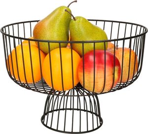 Paniers à fruits modernes multicolores en maille pour cuisine, design classique fait main, paniers de rangement pour légumes en fil de fer, matériau métallique - Product Image 1