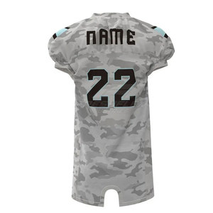 Latest Design Breathable 100% Polyester Customizable American Football Uniform Top Selling Wholesale - Product Image 2