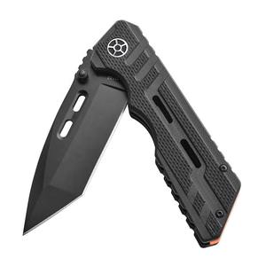 Cuchillo Plegable Táctico de Supervivencia para Exteriores, con Mango G10 y Hoja 3Cr13 con Recubrimiento de Titanio, para Caza y Camping - Product Image 4