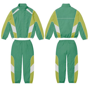 Conjunto Deportivo de Chaqueta y Pantalones con Cierre, Personalizado con Logotipo, para Invierno 2026, Cortavientos de Poliéster/Nailon, Unisex - Product Image 6