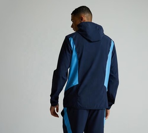 Chaqueta Deportiva para Hombre, Impermeable, Transpirable, Cortavientos, con Capucha, Ligera, con Cierre, para Atletismo, con Logotipo Personalizado, Servicio OEM - Product Image 3