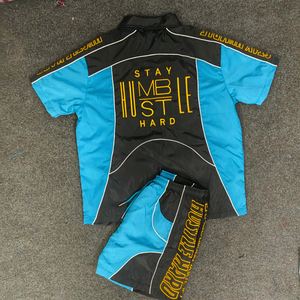 Conjuntos Deportivos de Camuflaje Personalizados para Hombre, Sudadera con Capucha y Pantalones Cortos de Alta Calidad 100% Poliéster, Conjuntos Deportivos de Nailon con Estampado Sublimado para Hombre - Product Image 4