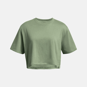 เสื้อครอปท็อปผู้หญิงพรีเมียม แฟชั่นลำลองสไตล์สตรีท เนื้อผ้าฝ้ายนุ่มสบาย รับผลิตแบบ OEM ODM จากโรงงานโดยตรง เสื้อผ้าแฟชั่นฤดูร้อน รับผลิตแบบ OEM ODM - Product Image 5