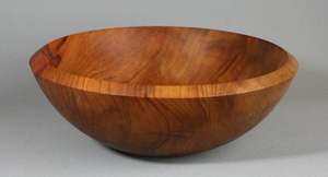 Handmade 100% Natural <b>Large</b> Round Salad Fruit <b>Bowl</b> Bamboo <b>Wooden</b> Polished Eco-Friendly India for Wholesale - Product Image 2