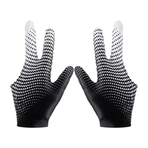 Geo Brothers Model 965 New Custom Logo High Quality Nylon Unisex Sportswear <b>Snooker</b> Gloves Non-Slip UV Protection <b>Billiard</b> - Product Image 2