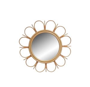 Natural Woven Sunburst <b>Mirror</b> Rattan Kids Room Aesthetic Wall <b>Hanging</b> Decor Bohemian <b>Round</b> <b>Mirror</b> Rattan Decor Supplier - Product Image 3