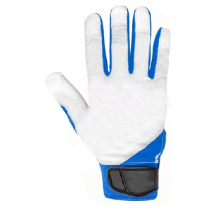 Made to Order Baseball Batting Gloves with Breathable Textile Backhand Secure Wrist Closure Team Colors and OEM Wholesale Supply - Product Image 2