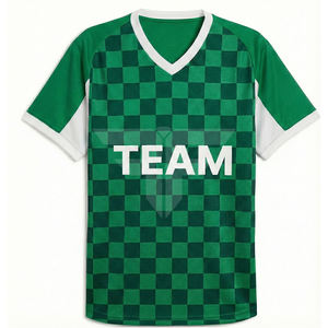 Camiseta de Fútbol Transpirable de Poliéster, Tejido de Malla Ligero, Unisex, Ajuste para Adultos, Manga Corta, Secado Rápido, Talla Grande - Product Image 3