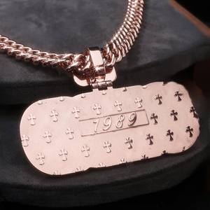 Men Charms Jewelry Iced Out Custom Hip Hop <b>Pendant</b> Lab Diamond 925 Sterling <b>Silver</b> VVS Moissanite Name Letter <b>Initial</b> <b>Pendant</b> - Product Image 3