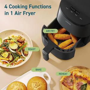 COSORI Horno Freidora de Aire Mini de 2.1 Qt, Freidora de Aire 4 en 1 con Funciones de Hornear, Asar y Recalentar - Product Image 6