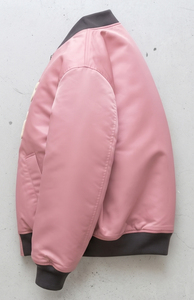 Chaqueta Bomber con Cuello Redondo y Bordado para Mujer, Ropa de Invierno, Chaquetas Bomber de Color Sólido, Chaqueta Bomber de Moda Urbana para Mujer - Product Image 4