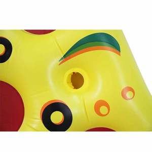 Ngoài trời mùa hè hồ bơi công viên nước cho người lớn & trẻ em khổng lồ <span class=keywords><strong>Inflatable</strong></span> PVC bánh <span class=keywords><strong>pizza</strong></span> lát nổi Mat hồ bơi di động <span class=keywords><strong>Float</strong></span> - Product Image 3