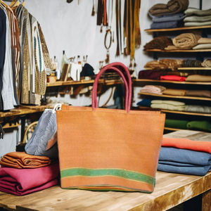 100% sac fourre-tout en jute écologique personnalisé avec poignée en corde sac à provisions en toile pour un usage quotidien pour les cadeaux et l'épicerie - Product Image 6