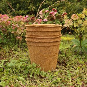 Seed germination <b>plant</b> grow pots coco coir pot kits coconut fiber <b>basket</b> <b>for</b> hydroponic <b>plants</b> - Product Image 6