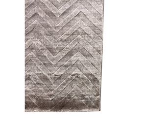 Alfombra de Bambú y Seda Tejida a Mano, Diseño en Relieve Bajo y Alto, Estilo Liso, Respaldo de Algodón Hecho a Mano, Uso en el Hogar y la Oficina, India - Product Image 5