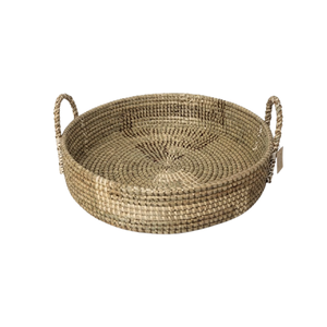 Bandeja Rústica de Fibra Natural para Almacenamiento Sostenible de Herramientas de Jardín y Artículos de Cuidado de Plantas de Interior - Product Image 2